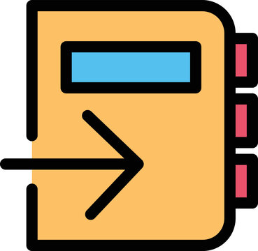 Contect Share Vector Icon