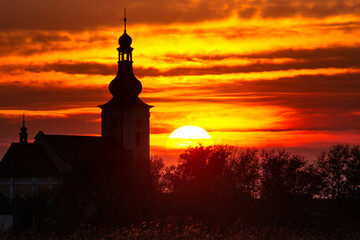 Church in south Moravia, Czech republic