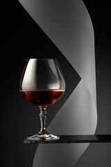 Snifter of brandy.
