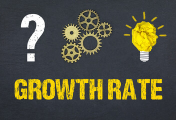 Obraz premium Growth Rate 