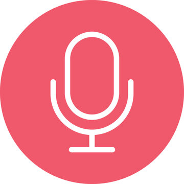 Microphone Vector Icon

