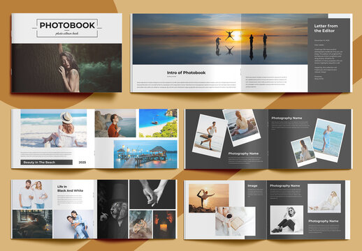 Photobook Design Template