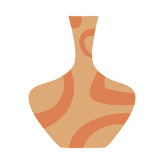  Doodle a matisse-style vase for decoration design.