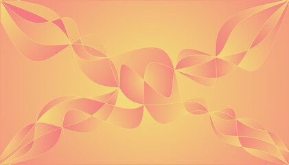 Abstract background with ribbon pattern