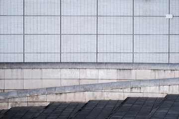 Detail of a wall in a city