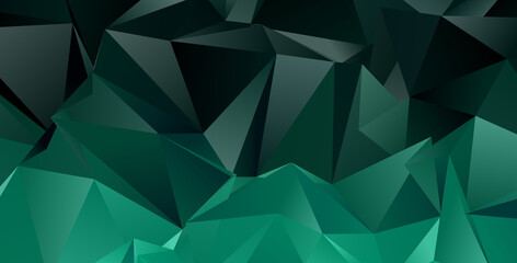 Obraz premium Abstract Low-Poly background. triangulated texture. Design 3d. Polygonal geometrical pattern. Triangular modern style