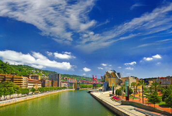 Bilbao - embankment, Spain