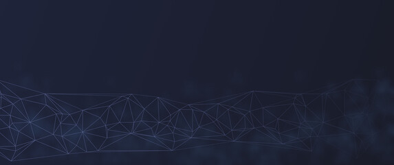 Network connection dots architecture illustration, modern and futuristic design, perfect for background, wallpaper, illustration, banner, card background.