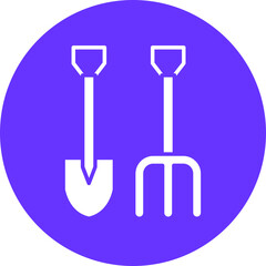 Gardening Tool Icon Style