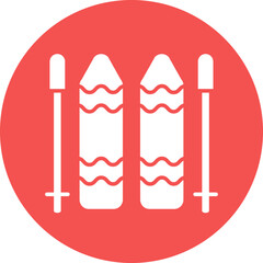 Ski Icon Style