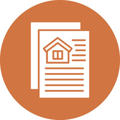House Documents Icon Style