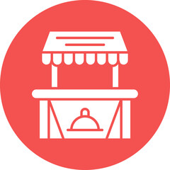 Food Stall Icon Style