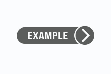 example button vectors. sign label speech bubble example
 - obrazy, fototapety, plakaty