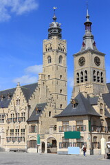 Kirchturm und Belfried in Diksmuide