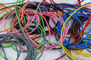 Different colors of elastic band for sewing clothes ,auxiliary material for textile