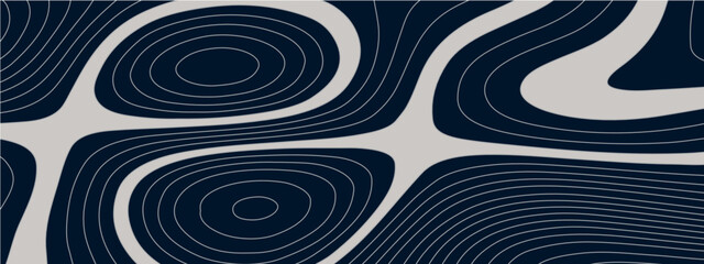 Colorful map line of topography. Abstract topographic contours map background. Topography lines and circles background. Topographic map and place for texture.  Vector illustration.