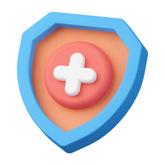 Obraz premium Immune System 3D illustration Icon Design