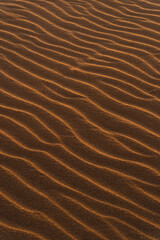 sand ripples in the beach