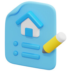 contacts 3d render icon illustration