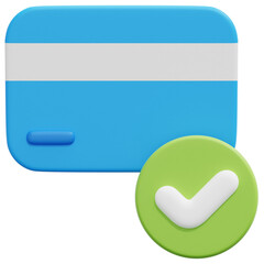 credit 3d render icon illustration