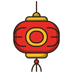 chinese lantern icon symbol