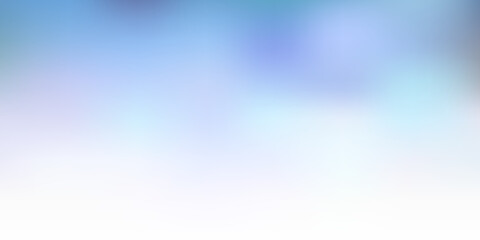 Obraz premium Light blue vector blurred template.