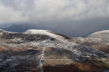 Snowdonia snowdon winter glyderau carneddau wales