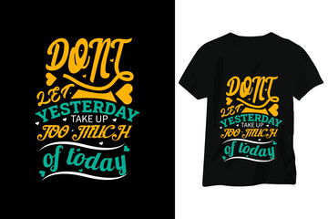  Typography T-shirt design template