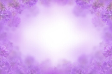 purple cherry blossom flowers background frame png