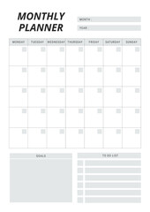 Monthly Planner