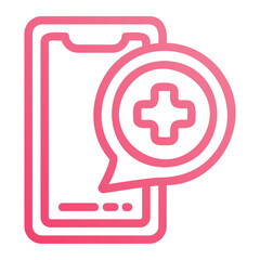Icon Health care medical app