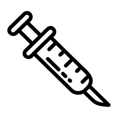 Icon Health care syringe