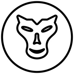 mask illustration