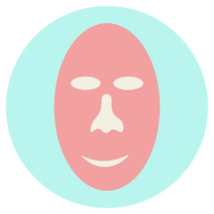 mask illustration