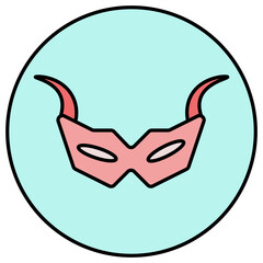 mask illustration