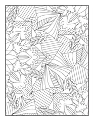 Floral Coloring Pages, Mandala Coloring Page For Adult 