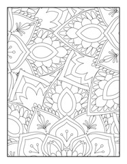 Flower Mandala Coloring Pages, Coloring Page