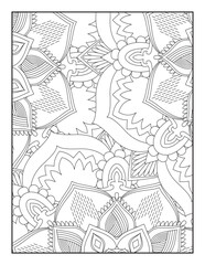 Flower Mandala Coloring Pages, Coloring Page