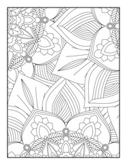 Flower Mandala Coloring Pages, Coloring Page