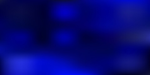 Dark blue vector blurred background.