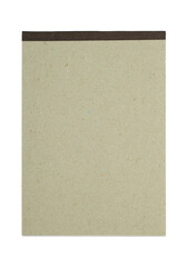 Cardboard notepad, PNG clipart isolated on transparent background