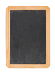 Blank small chalkboard, PNG clipart isolated on transparent background