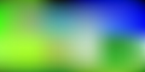 Light Blue, Green vector blur pattern.