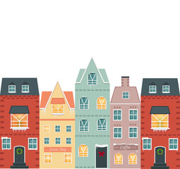 Vintage Scandinavian houses