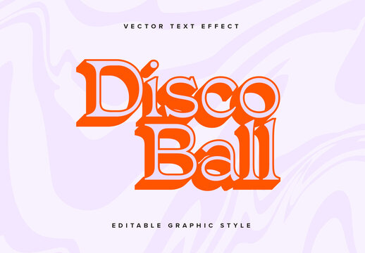 3D Text Effect Mockup 