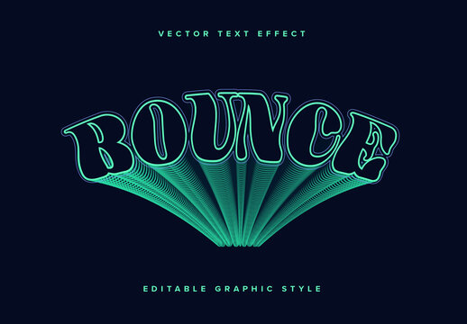 Layered Text Effect Mockup 