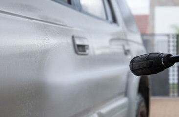 High pressure car wash at home