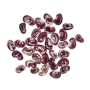 Bunch of raw red beans