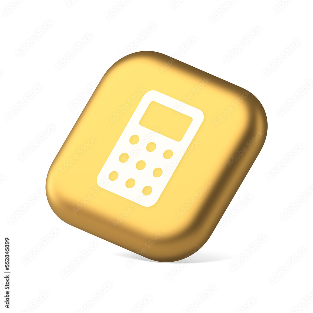 Aufkleber calculator button mathematical number counting web application design symbol application website ico