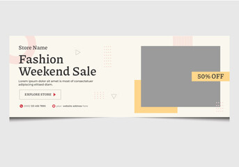 Set of Editable minimal square banner template. Fashionable yellow background color with stripe line shape. Suitable for social media posts and web internet ads. Vector illustration with photo collage